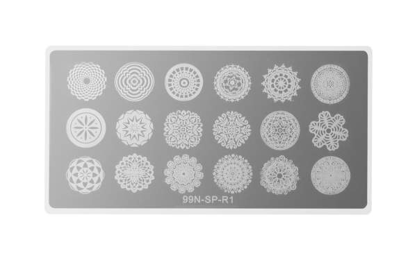 Rectangular Stamping Plate - Holy Circle