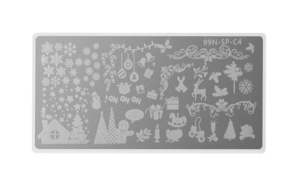 Special Stamping Plate - Merry Christmas