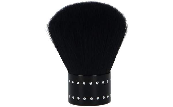 Dust Brush Black With Rhinestones