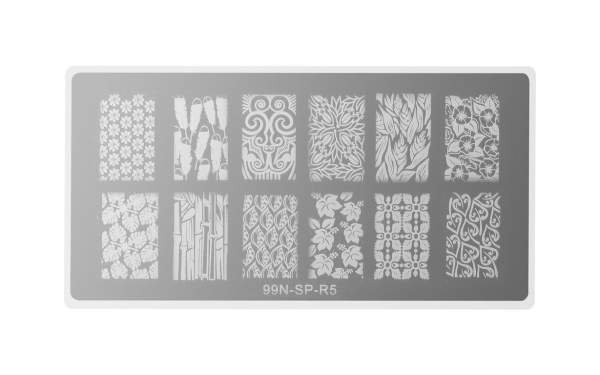 Rectangular Stamping Plate - Jungle