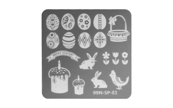 Special Stamping Plate - Easter Egg