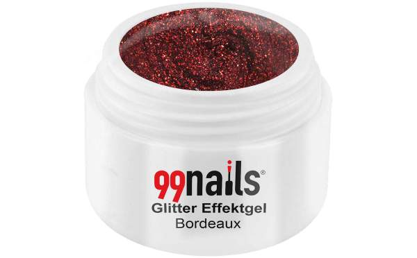 Glitter Gel - Claret Violet 5ml