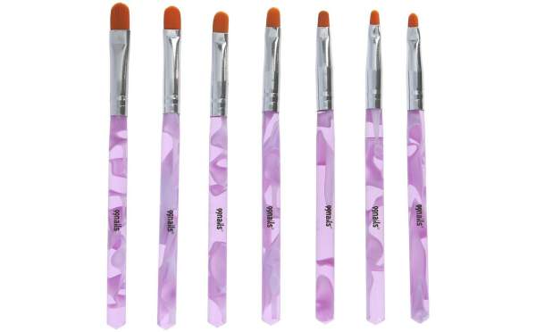 Gel Brush Set Pink Series 7 pcs